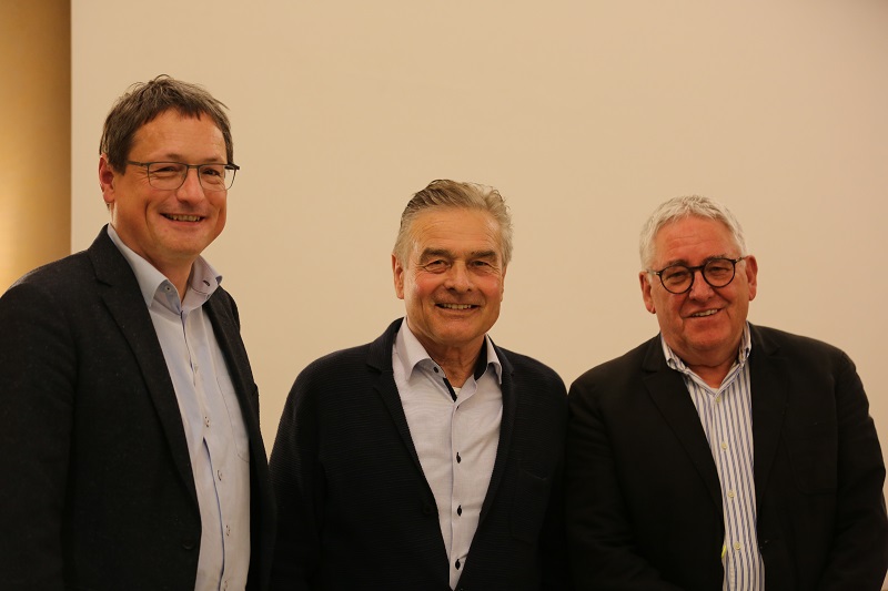 Frank Reutter, Werner Saur, Eddy Stöferle (v.l.n.r.)